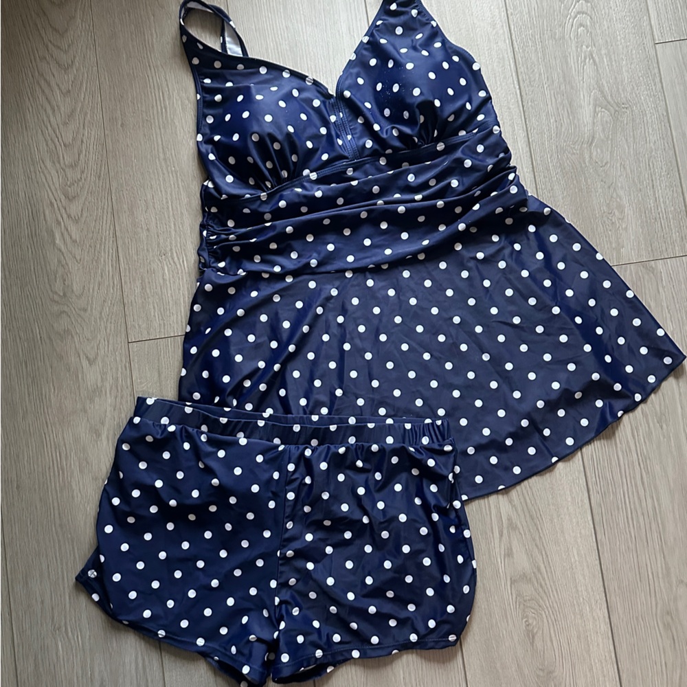 2/$20 Polka Dot Women's Swim Set